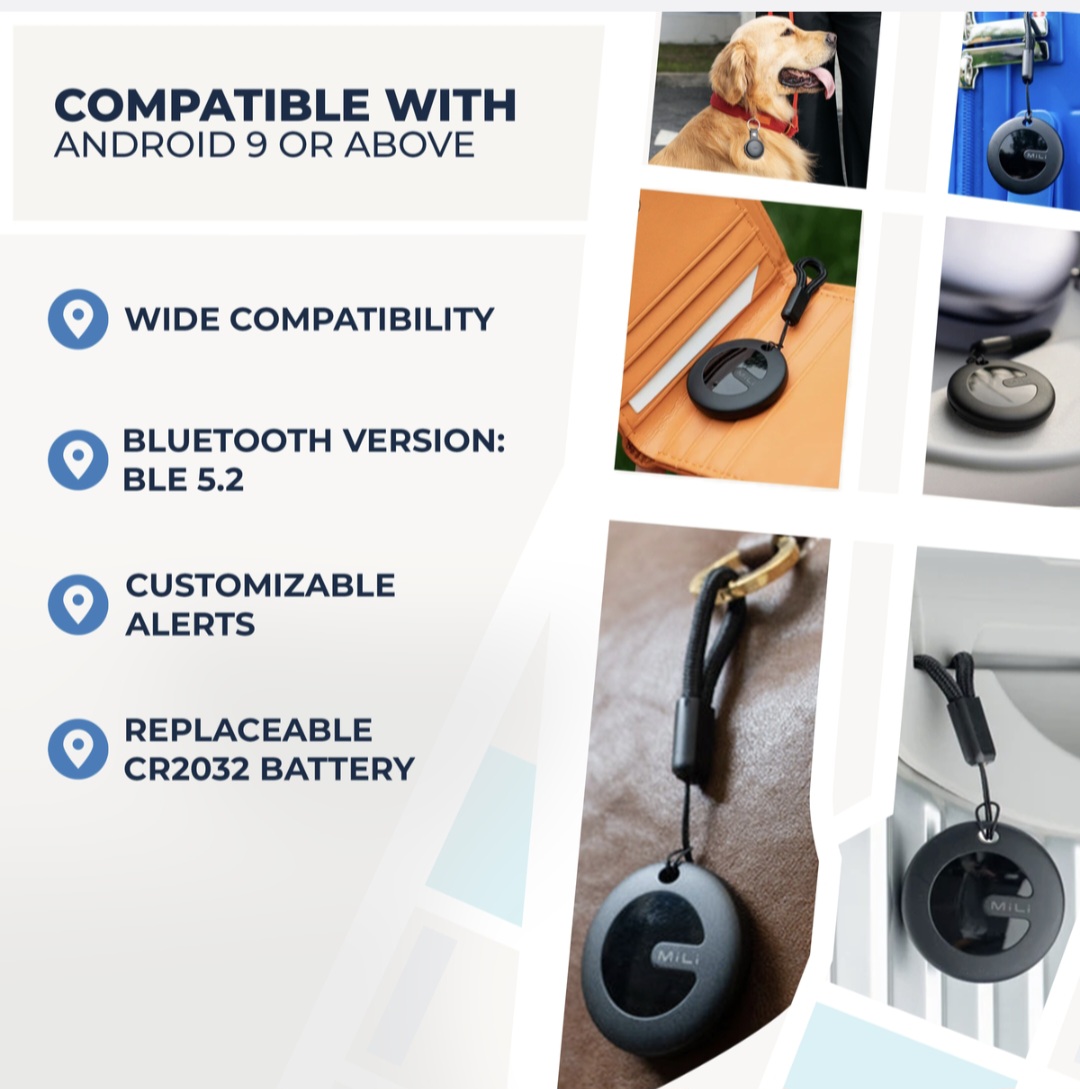 Mili MiTag Android Tag with Keyring - Single Pack - Image 4