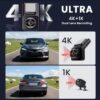 4K 4G Dual Lens Dashcam with GPS - Image 3