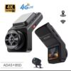 4K 4G Dual Lens Dashcam with GPS - Image 2
