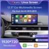 12.3” Wireless CarPlay Screen for Audi A4/A5 (2016–2019)