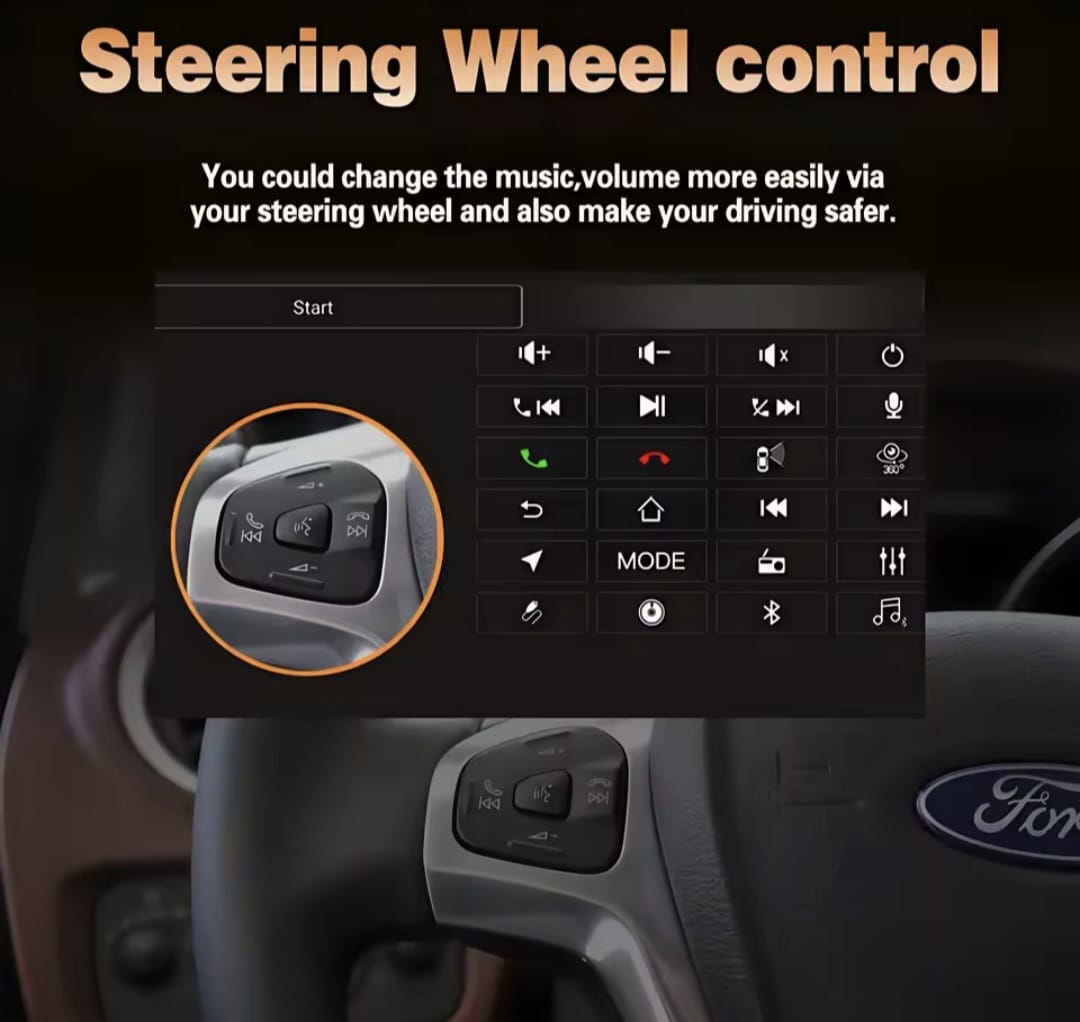 9” Android 15 Car Screen for VW Golf 7 (2013–2017) - Image 3