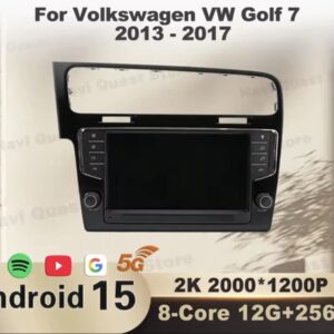 9” Android 15 Car Screen for VW Golf 7 (2013–2017)
