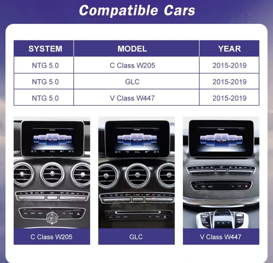 Mercedes Benz W205 Android Screen – Installation Gauteng - Image 4