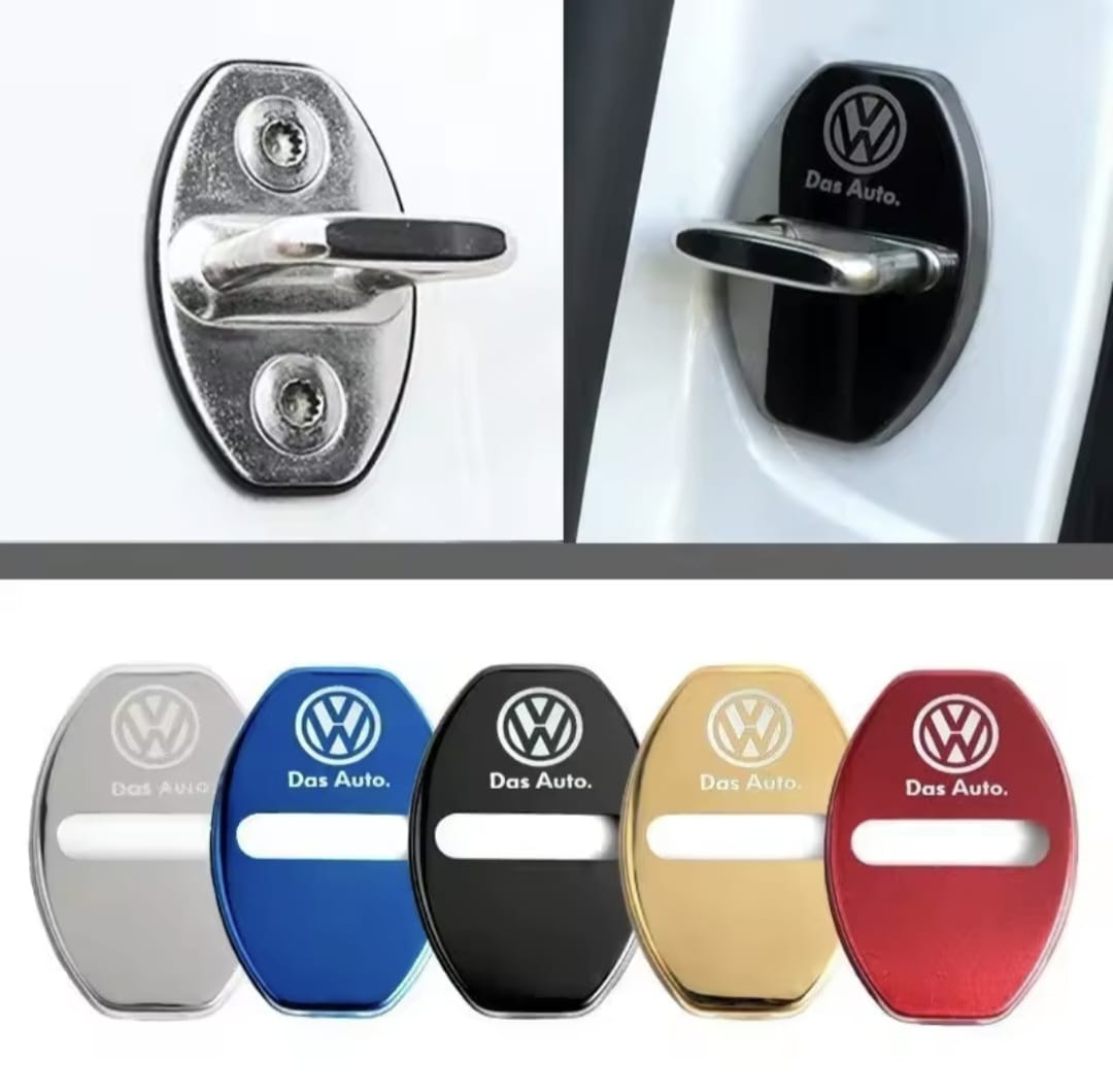 VW Door Lock Cover Emblem Set (4pcs)
