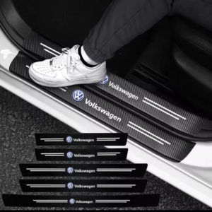 VW Carbon Fiber Door Sill Protector